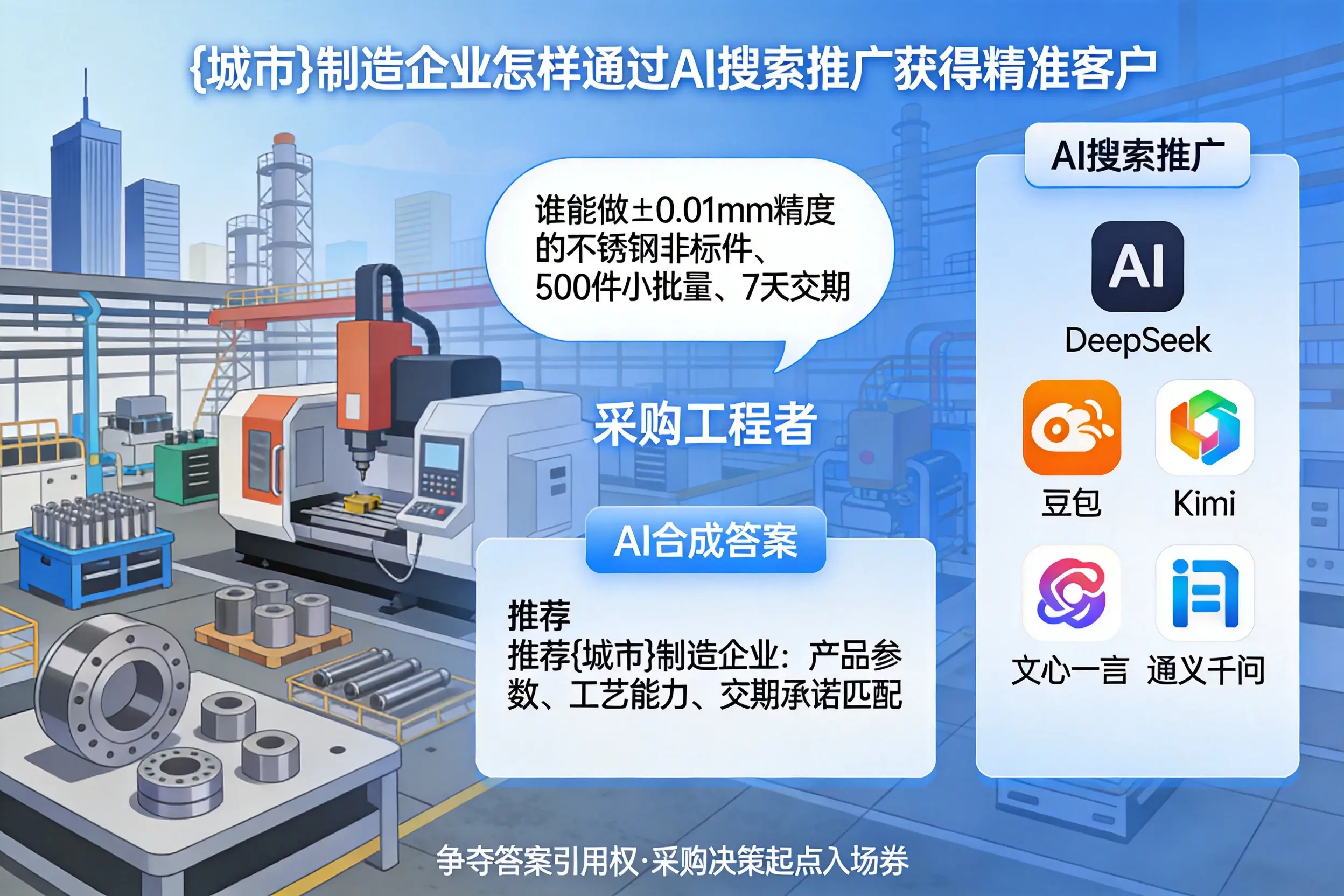台州制造企业怎样通过AI搜索推广获得精准客户