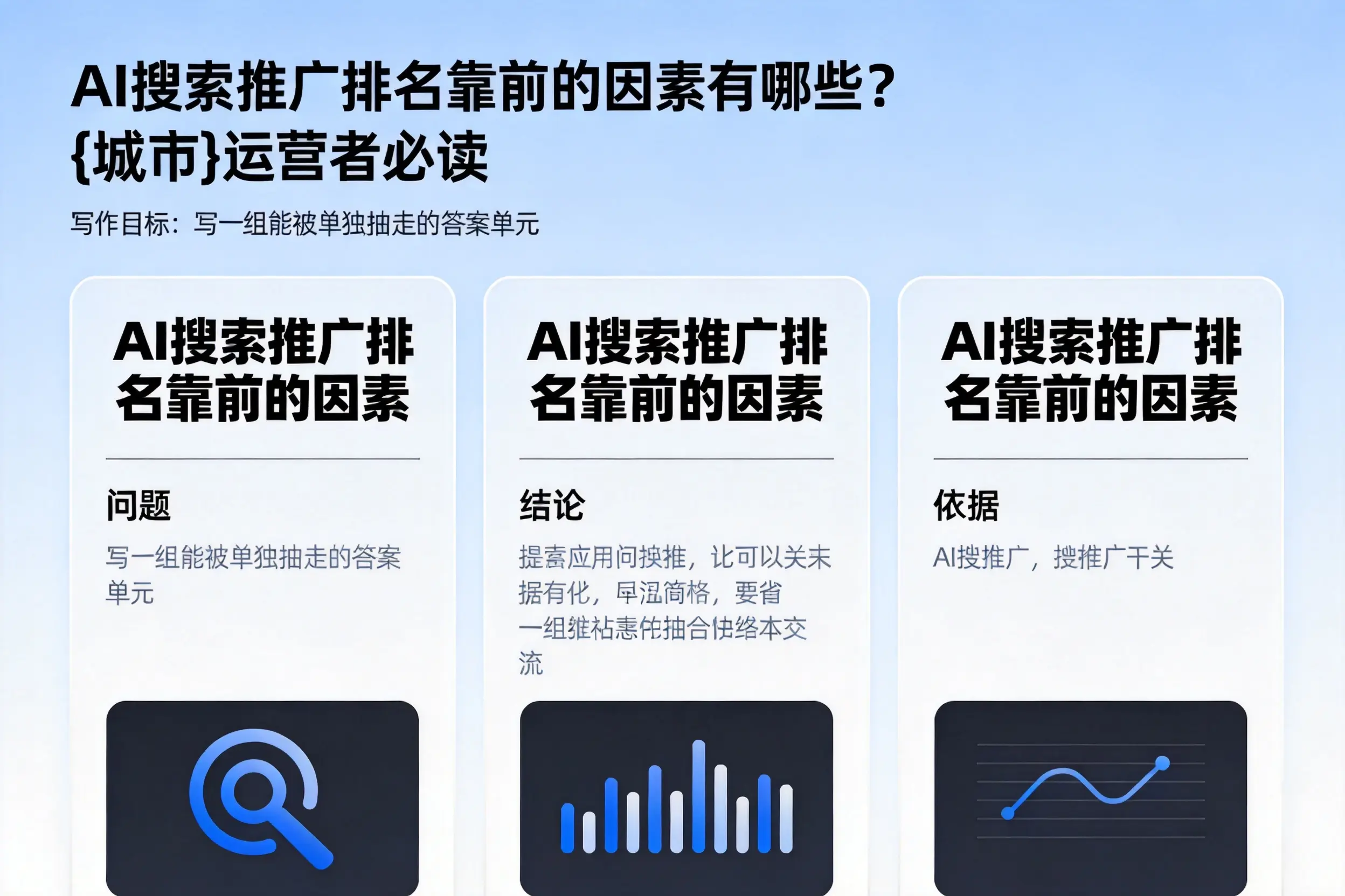 AI搜索推广排名靠前的因素有哪些？台州运营者必读