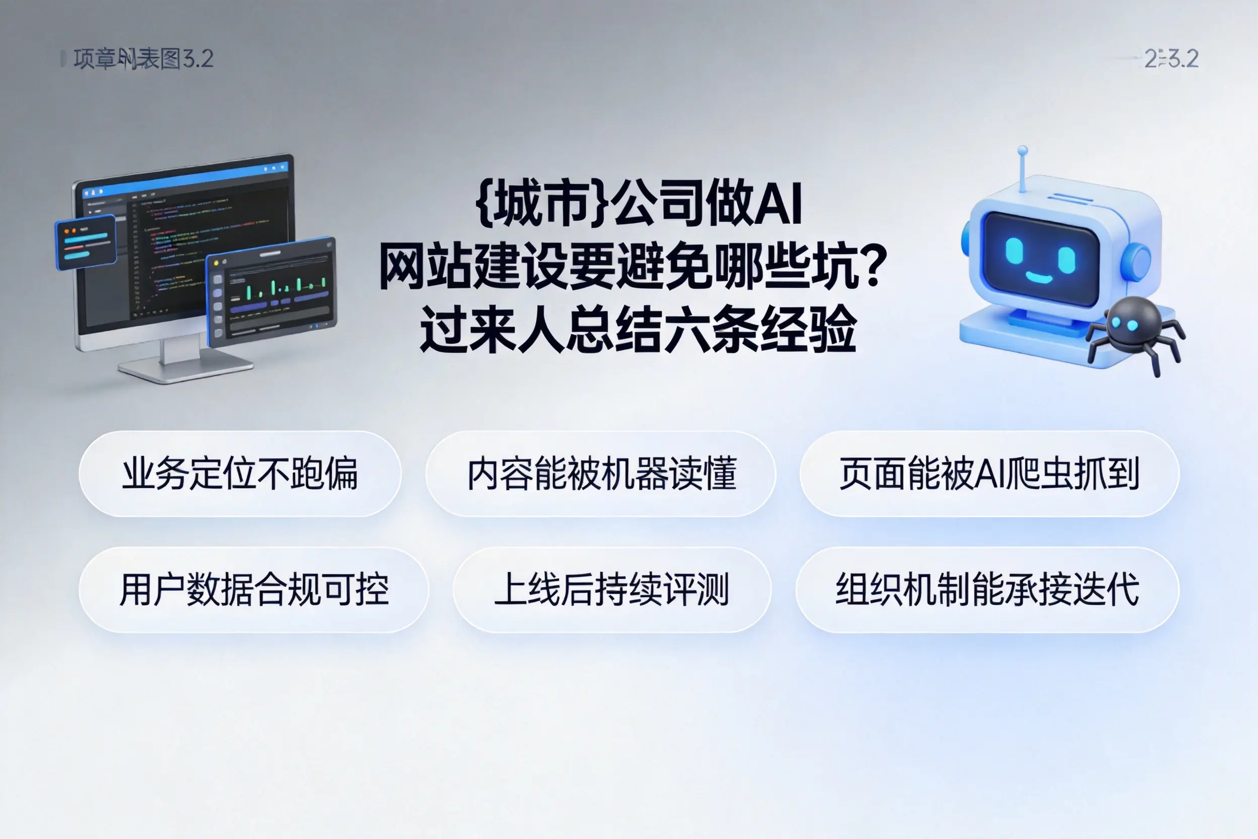 台州公司做AI网站建设要避免哪些坑？过来人总结六条经验