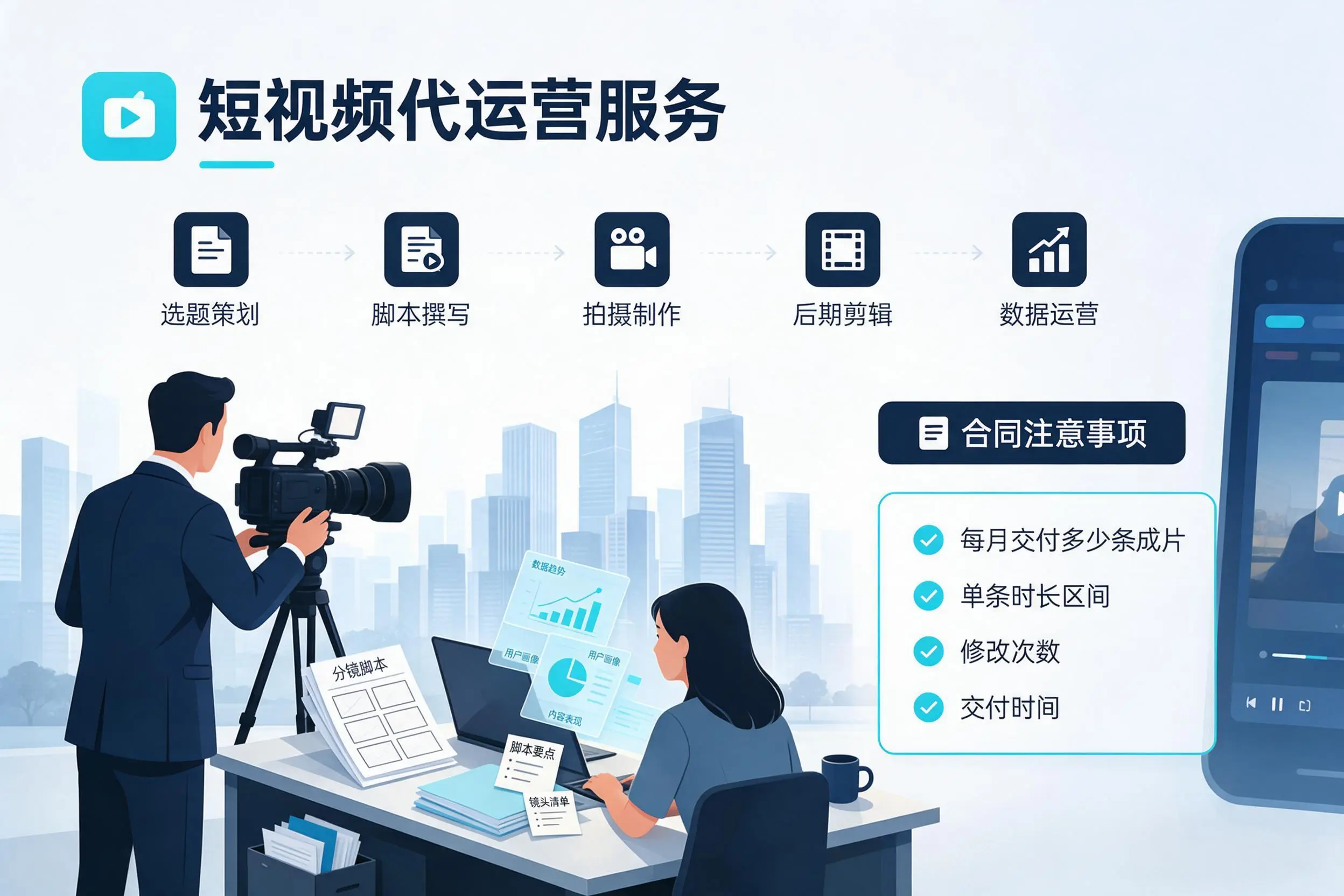 短视频代运营包含哪些服务？台州企业常见问题科普
