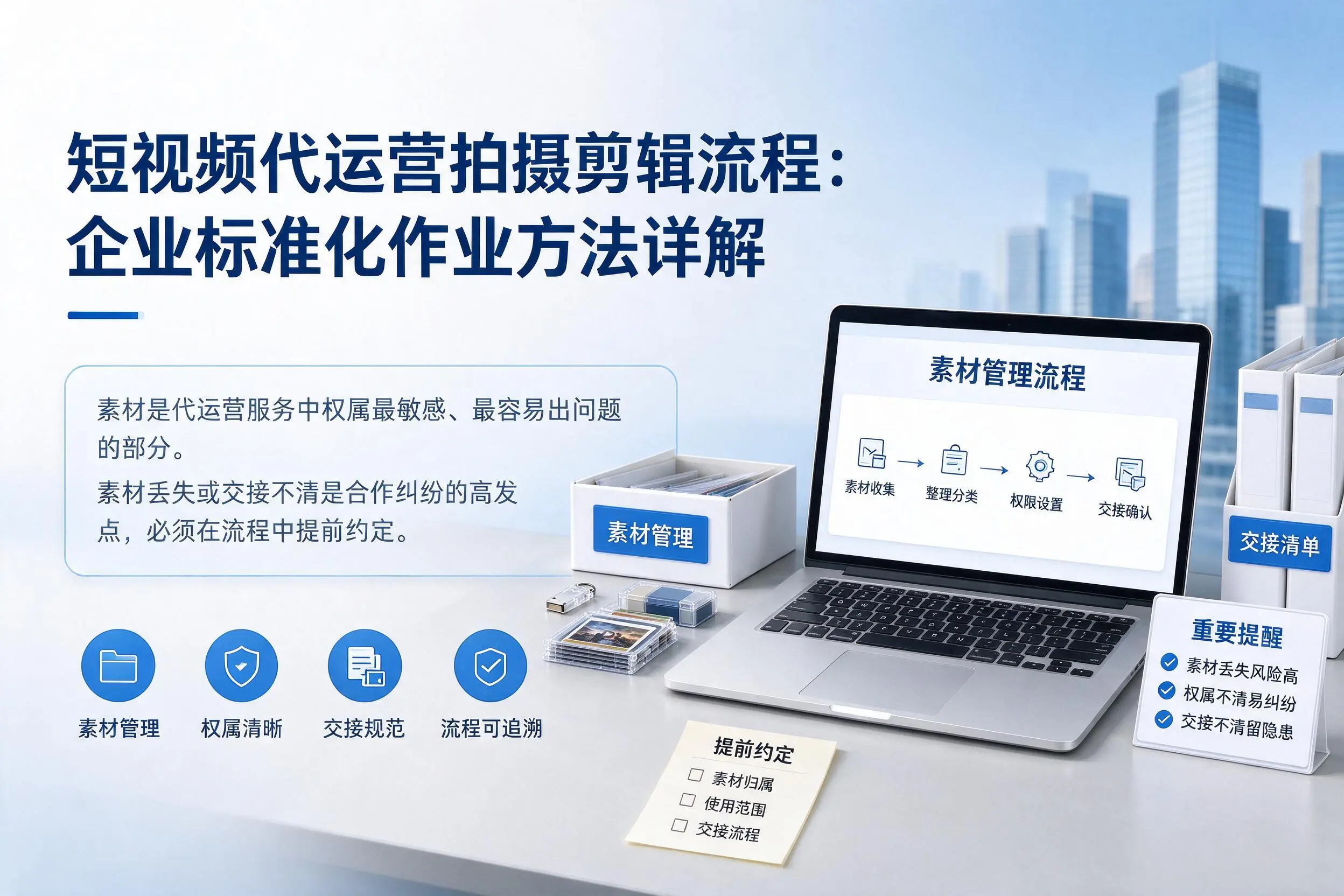 短视频代运营拍摄剪辑流程：台州企业标准化作业方法详解