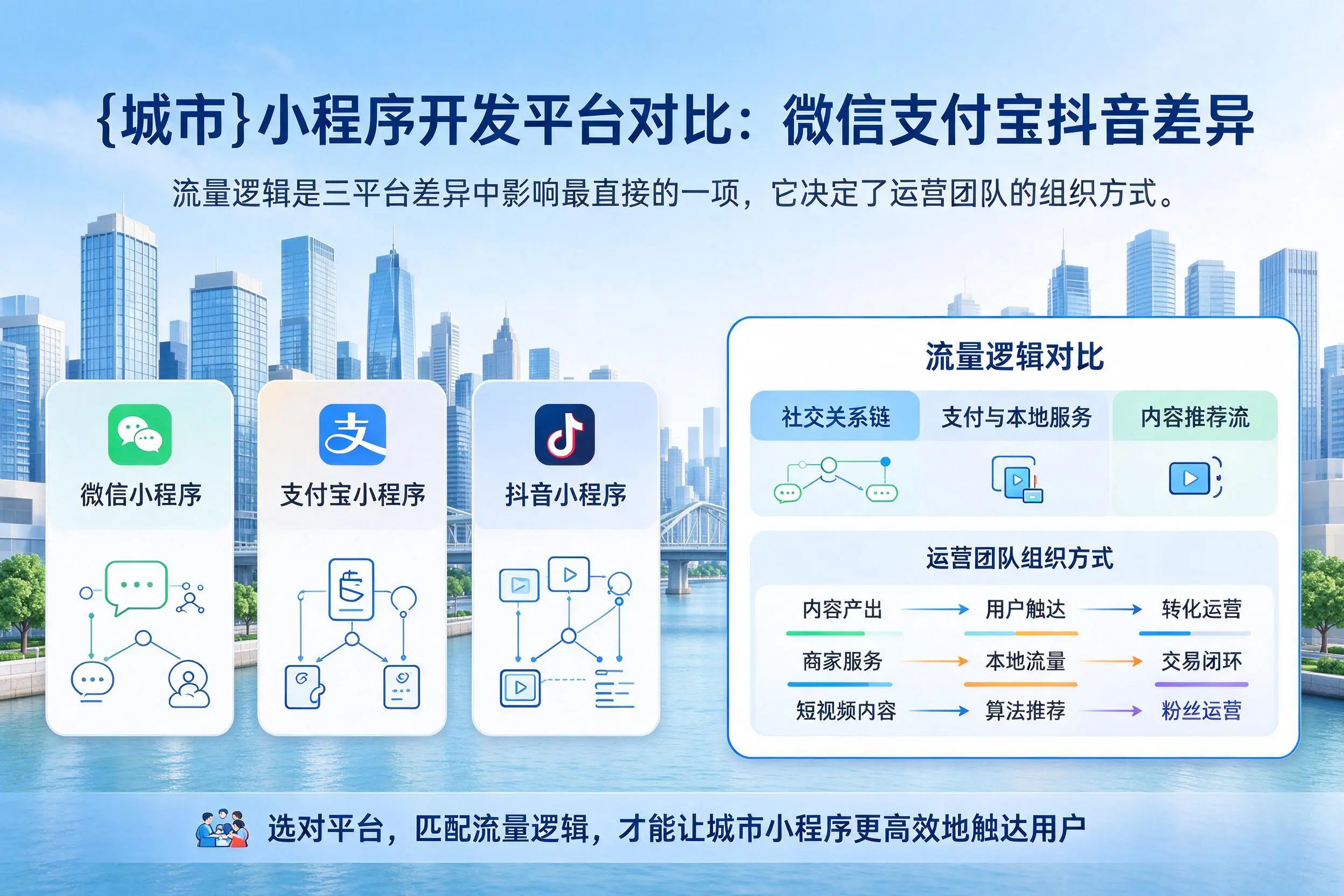 台州小程序开发平台对比：微信支付宝抖音差异