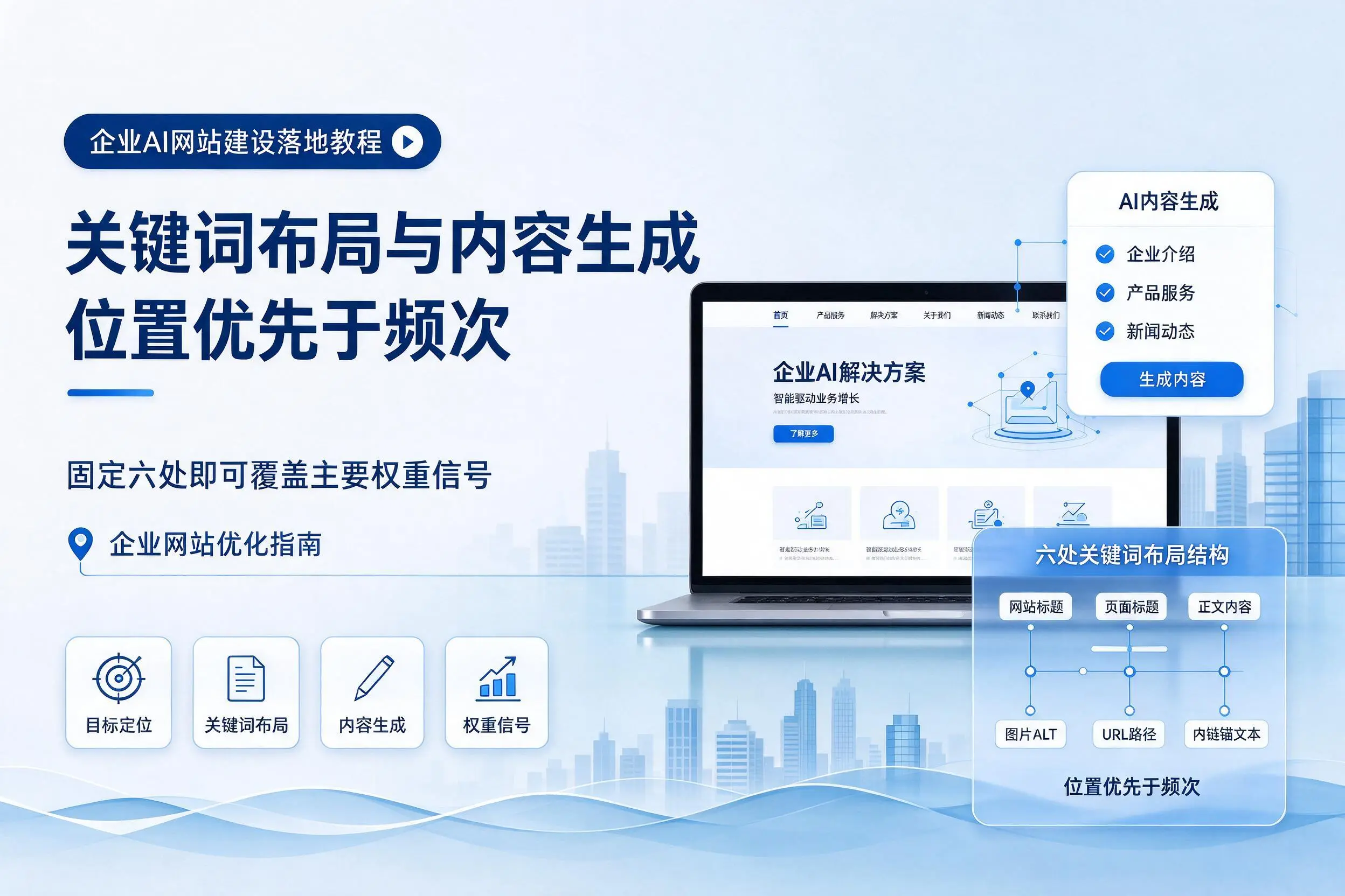 台州企业AI网站建设落地教程：关键词布局与内容生成