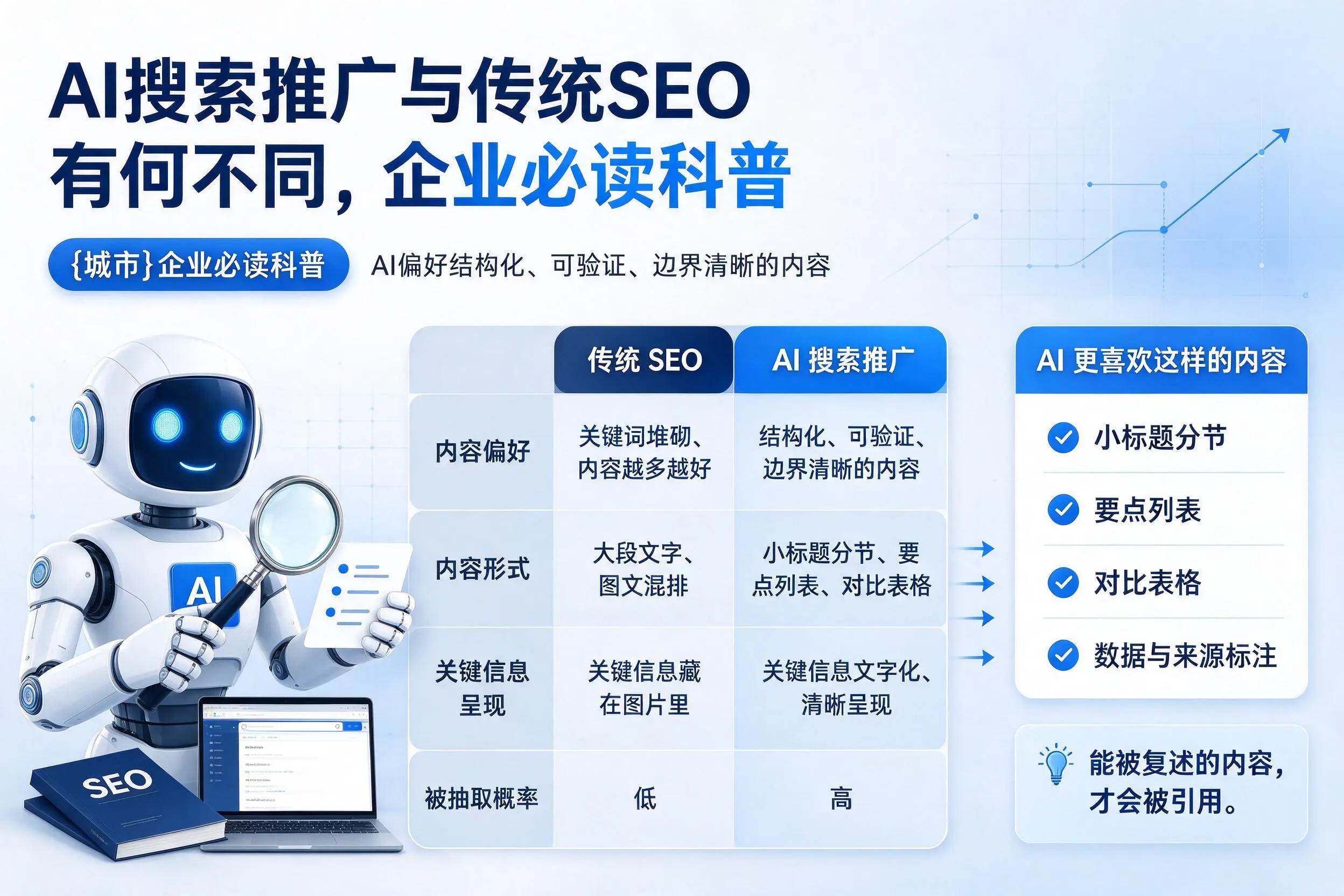 AI搜索推广与传统SEO有何不同，台州企业必读科普